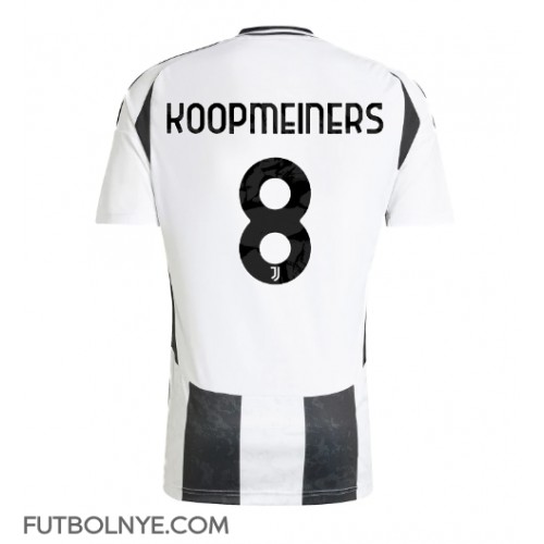 Camiseta Juventus Teun Koopmeiners #8 Primera Equipación 2024-25 manga corta